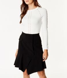 KAREN MILLEN Studded Sweater Women - Bloomingdale s at Bloomingdales